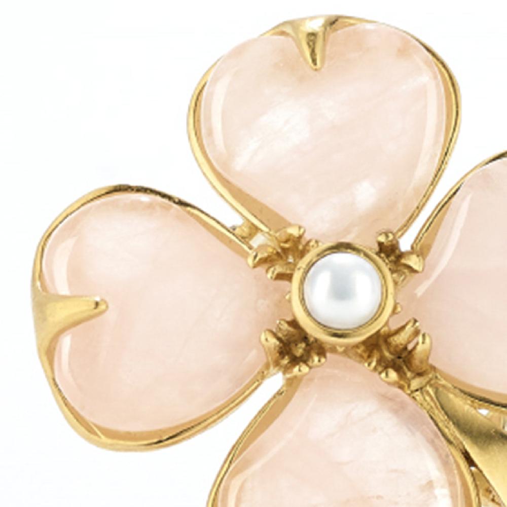 Goossens Paris Broche Trèfle