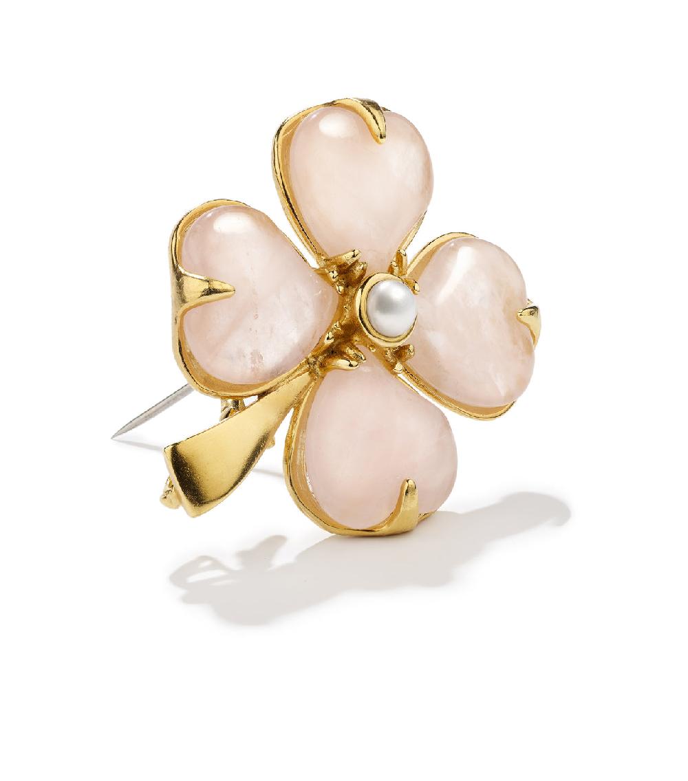 Goossens Paris Broche Trèfle
