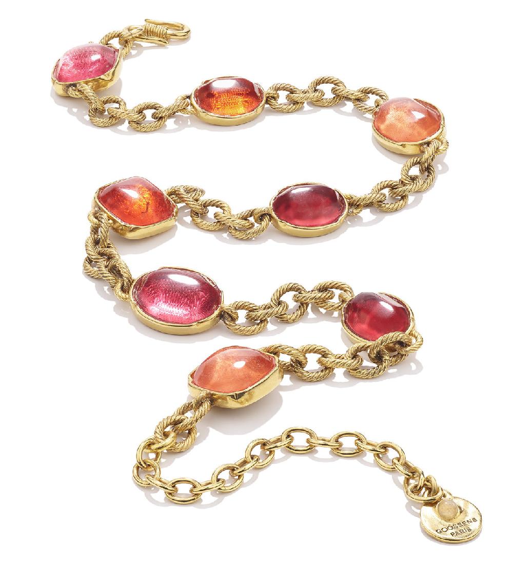 Goossens Paris Collier Cabochons