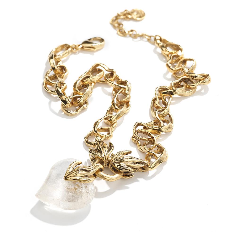 Goossens Paris Collier Cœur Précieux