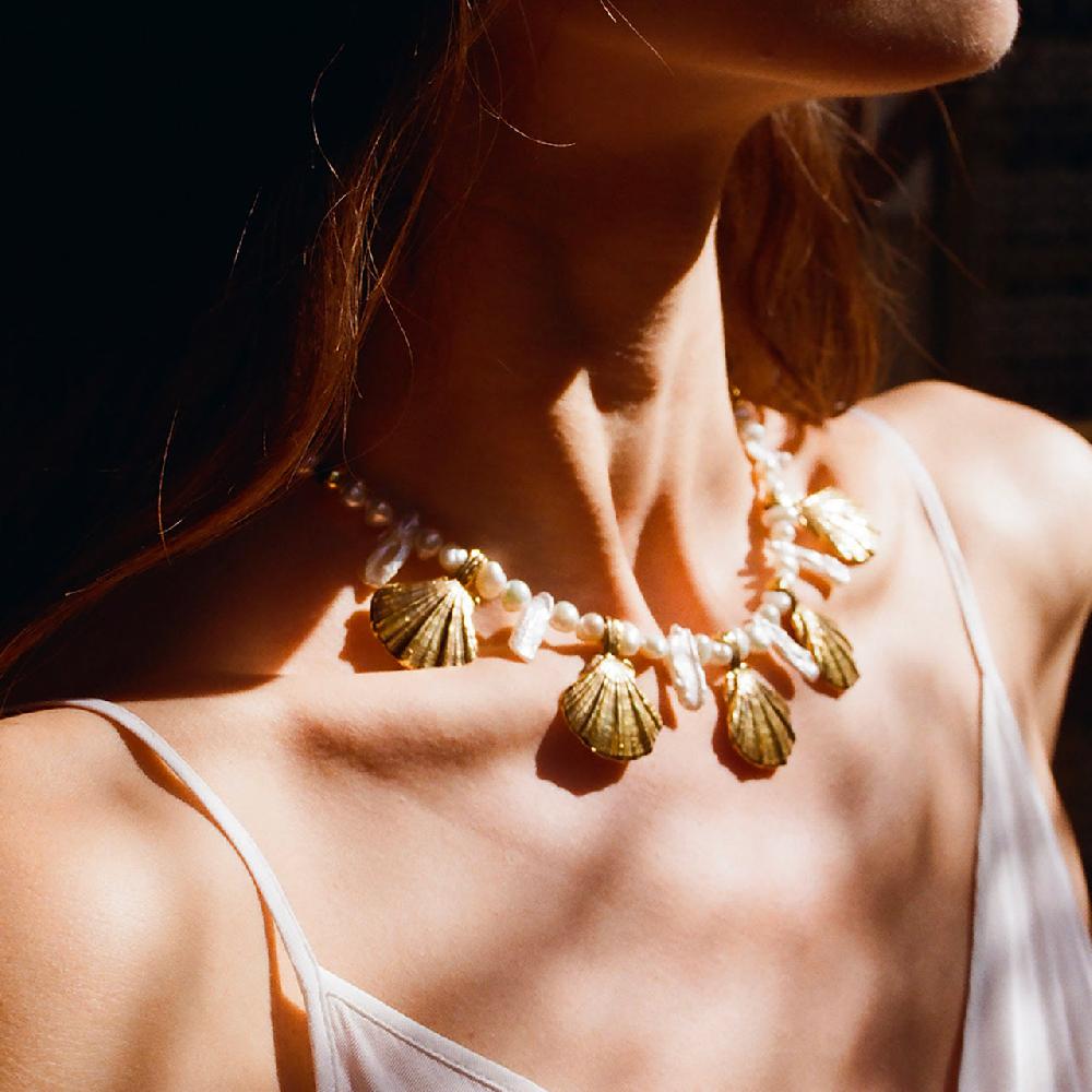 Goossens Paris Collier Coquillage Circé
