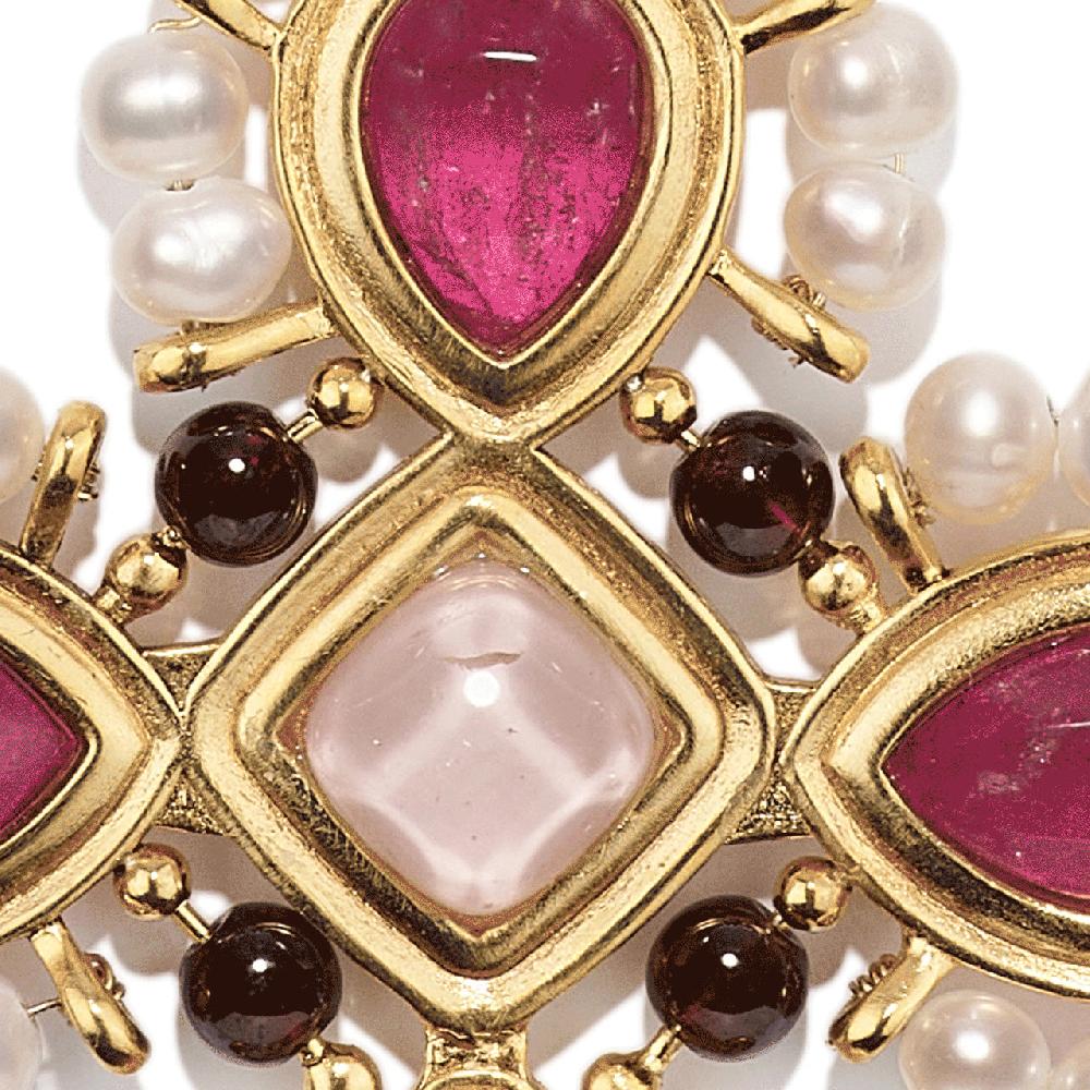 Goossens Paris Collier Croix Venise