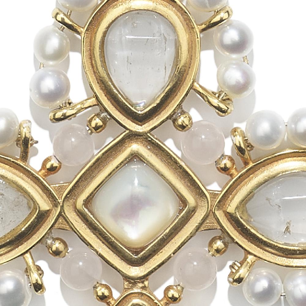 Goossens Paris Collier Croix Venise