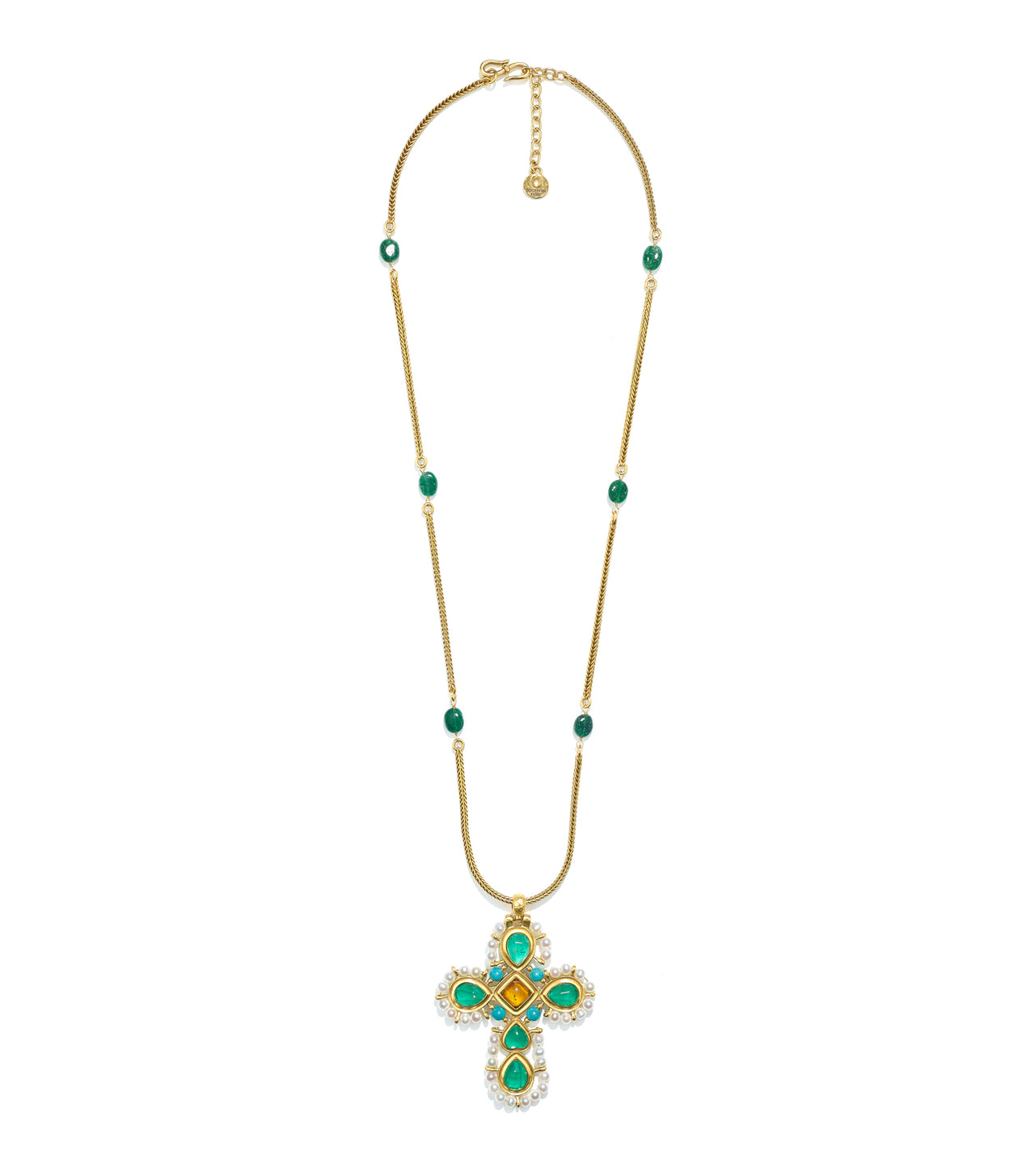 goossens paris Collier Croix Venise