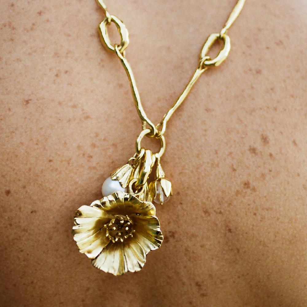Goossens Paris Collier Fleur De Pavot