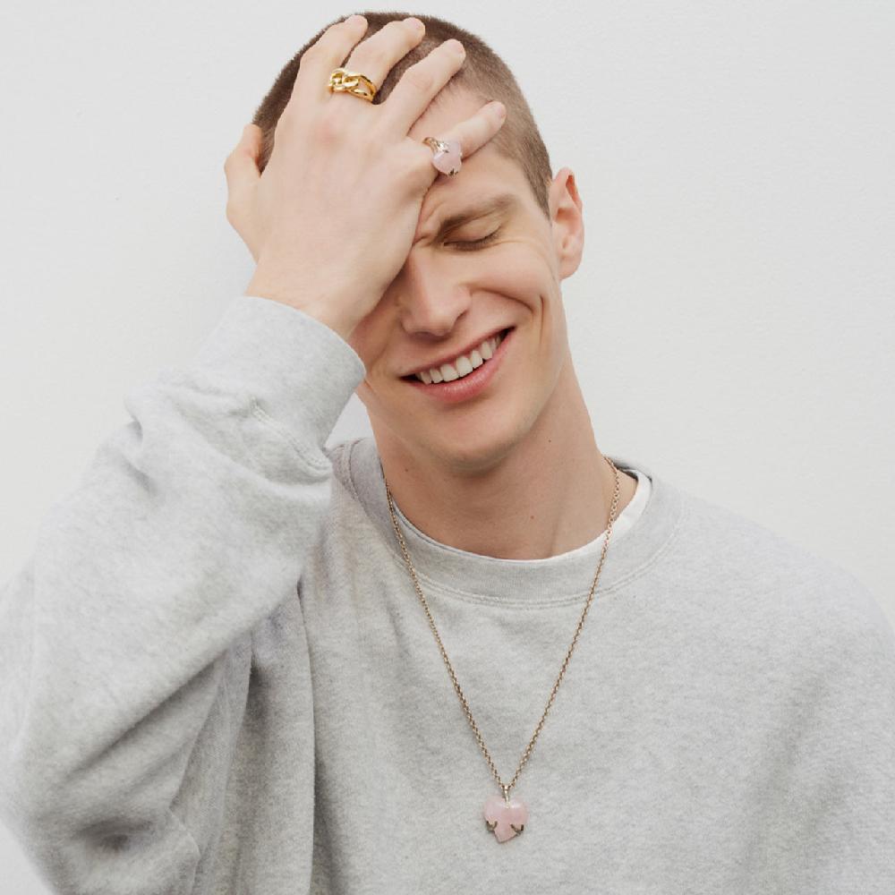 Goossens Paris Collier Long Cœur Précieux