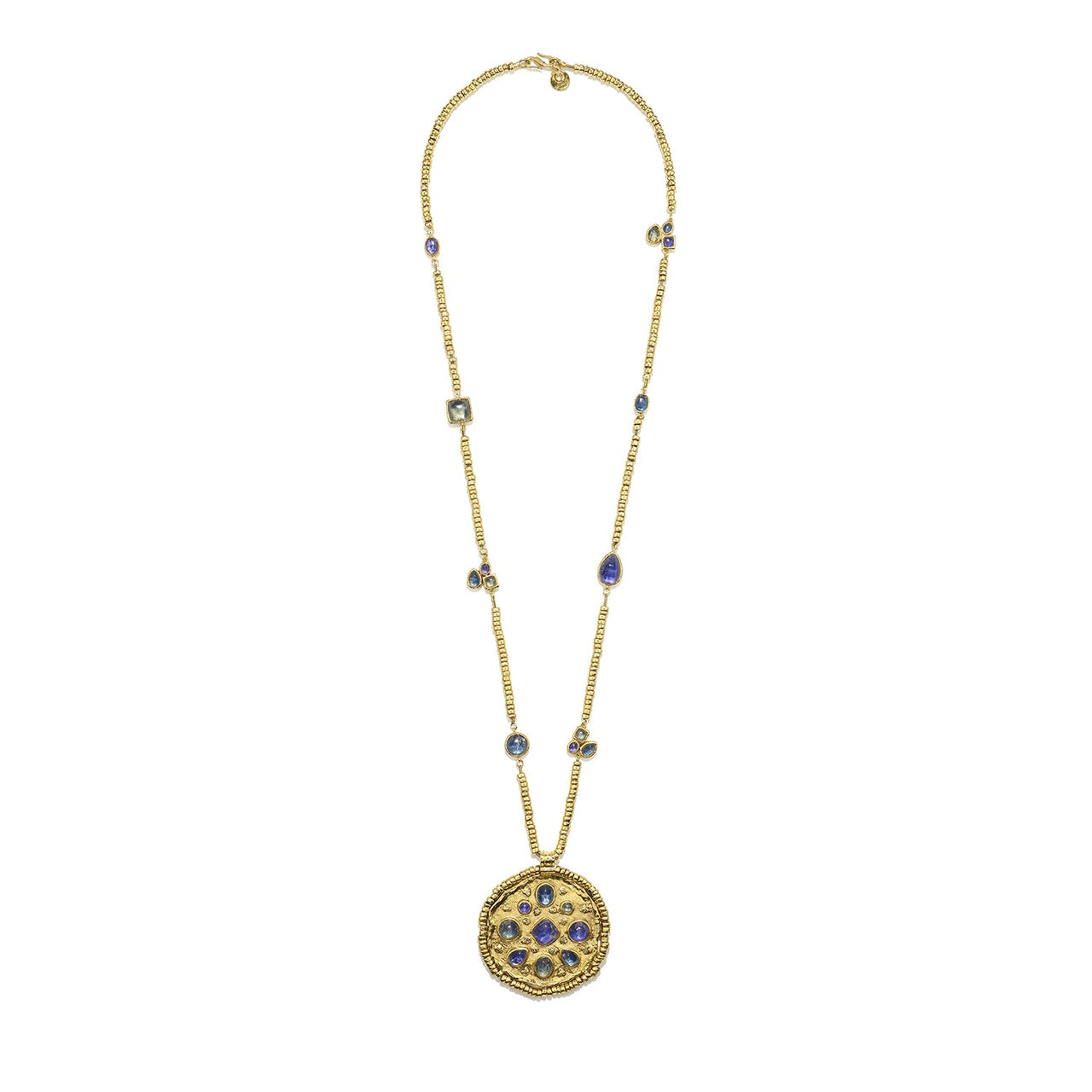 goossens paris Collier Médaille Mini Cabochons