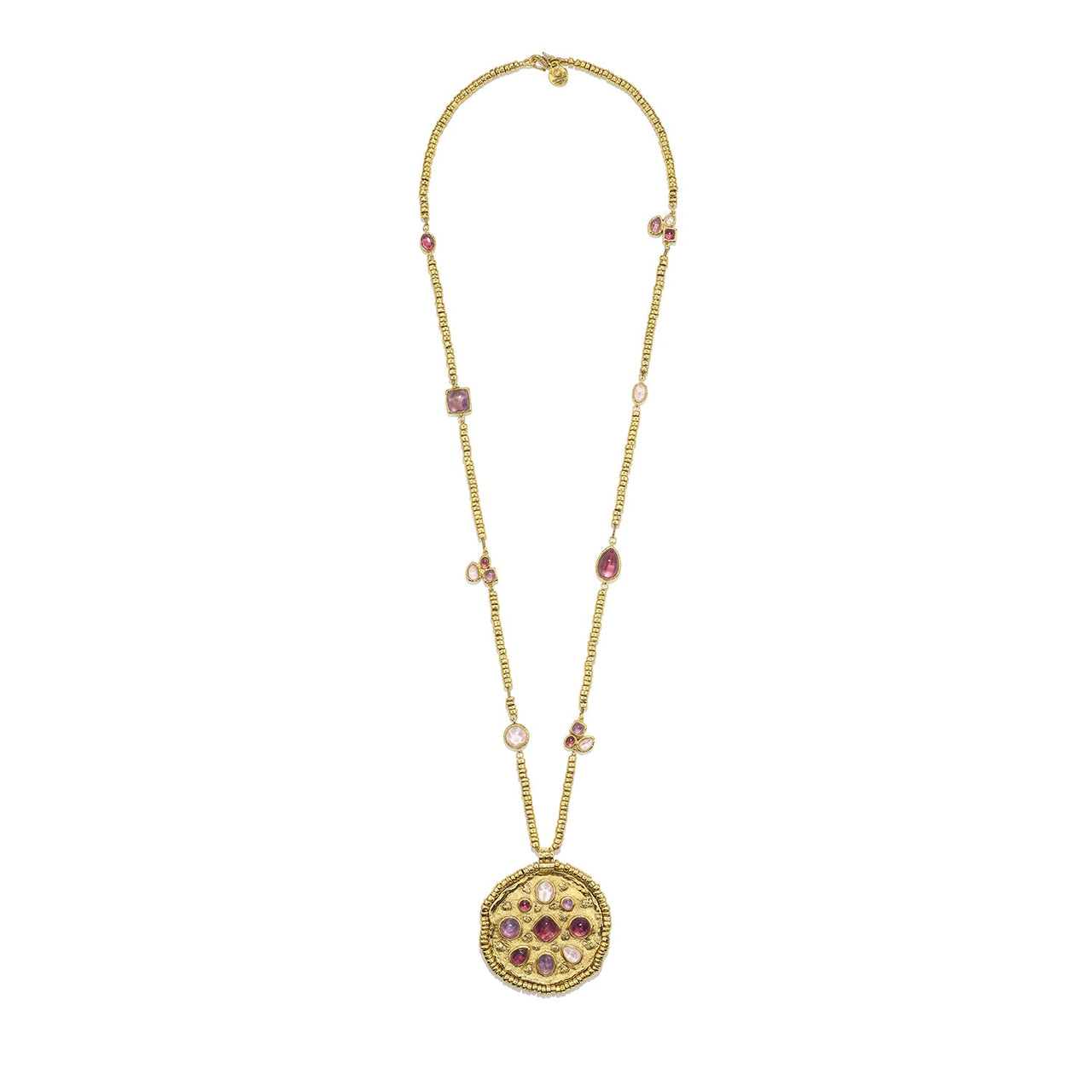 goossens paris Collier Médaille Mini Cabochons