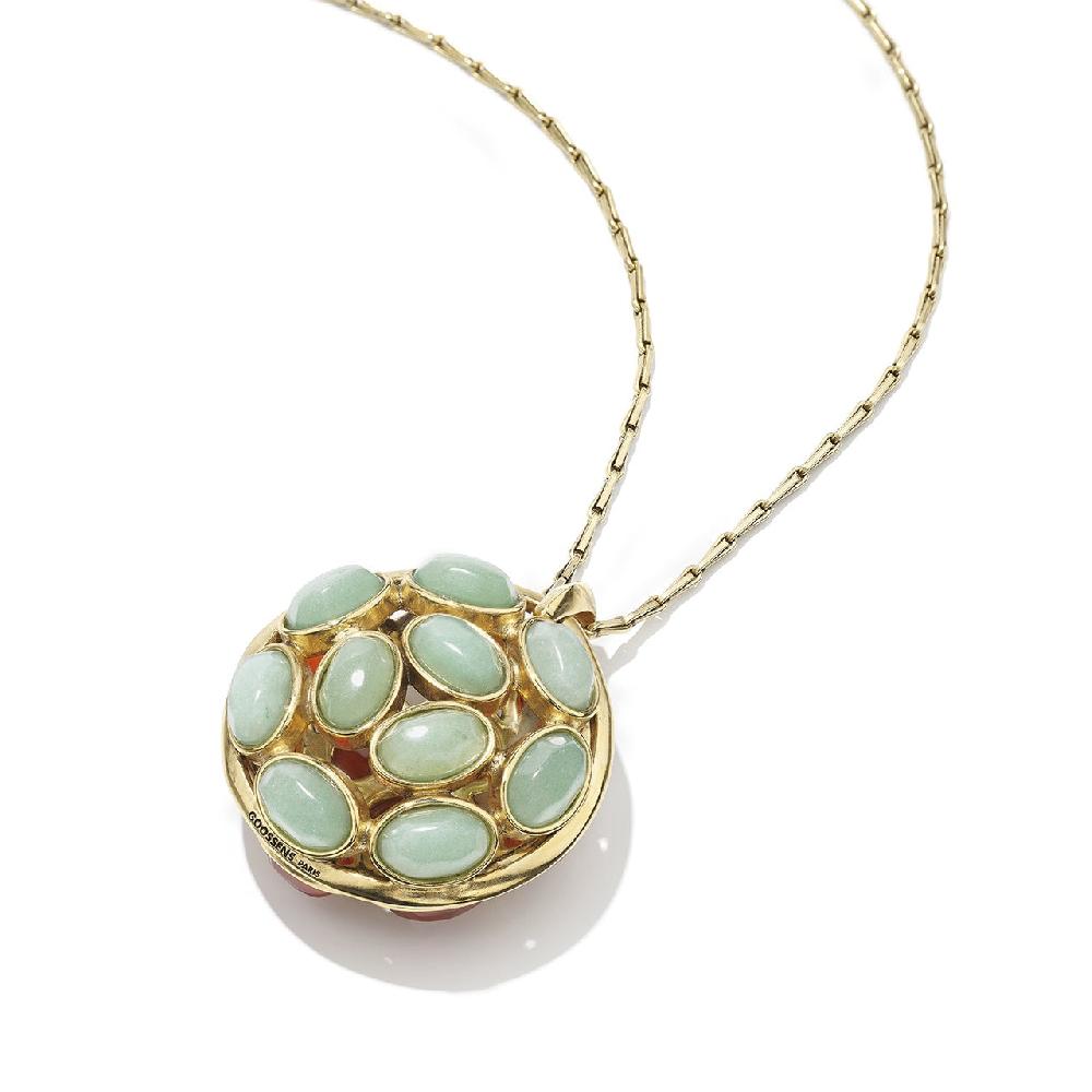 Goossens Paris Collier Médaillon Bosphore