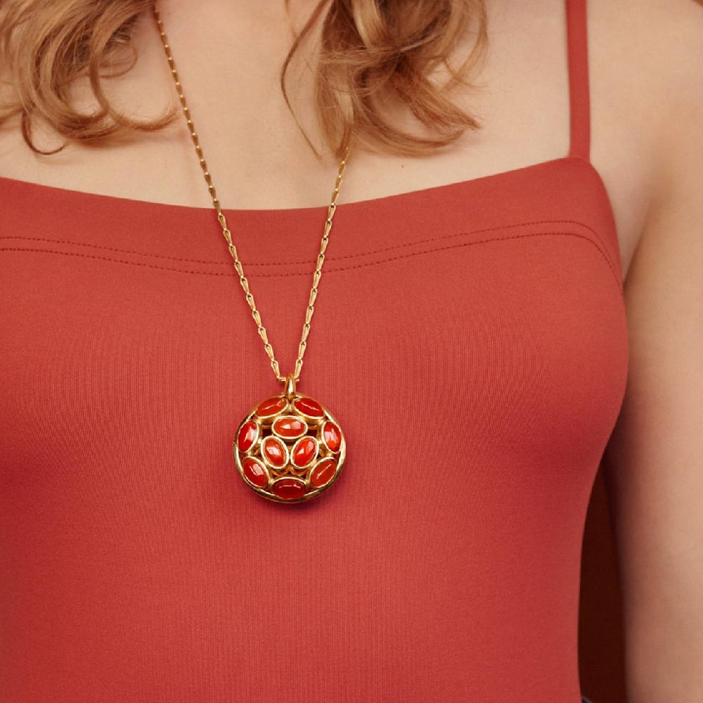 Goossens Paris Collier Médaillon Bosphore