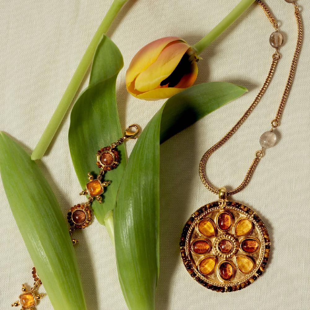 Goossens Paris Collier Médaillon Oversize Venise