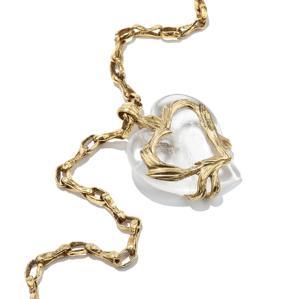 Goossens Paris Collier Oversize Cœur Précieux