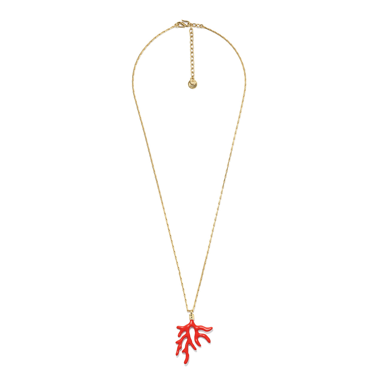 goossens paris Collier Pendentif Corail