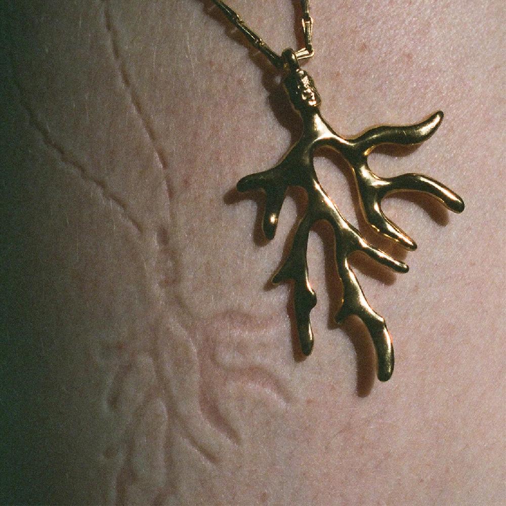 Goossens Paris Collier Pendentif Corail