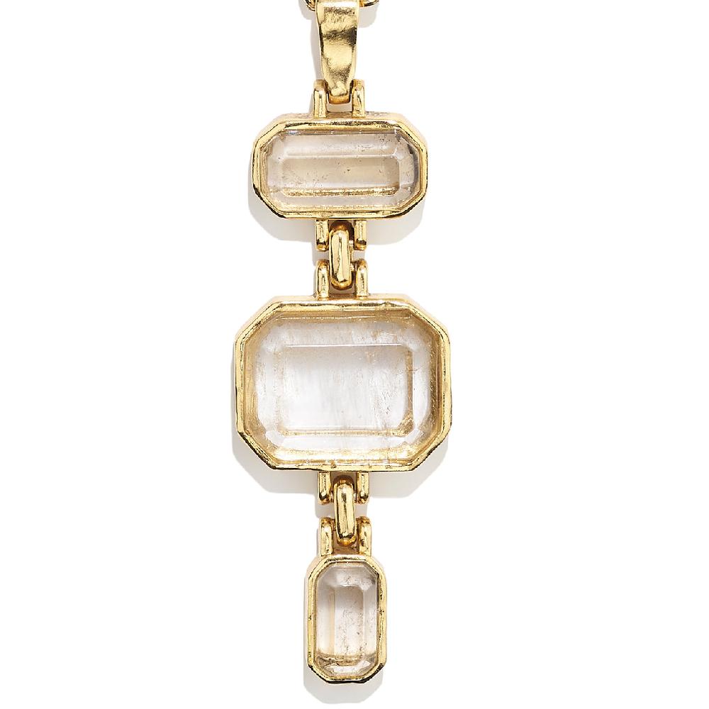 Goossens Paris Collier Pendentif Long Stones