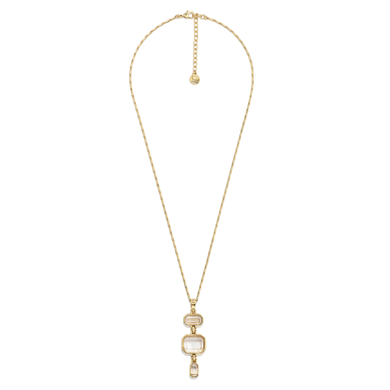 goossens paris Collier Pendentif Long Stones
