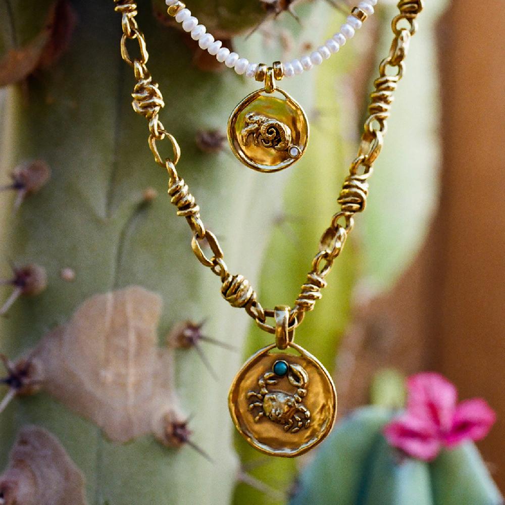 Goossens Paris Collier Perles Astro Bélier