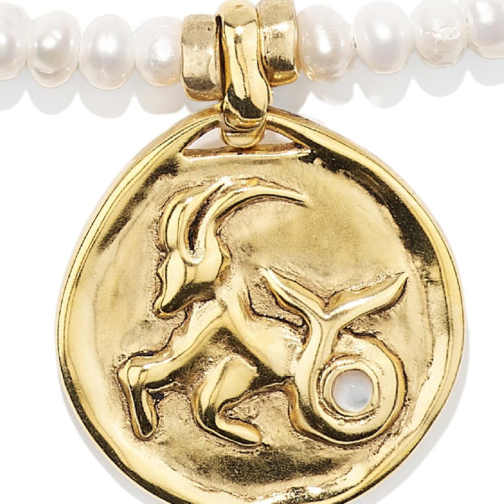 Goossens Paris Collier Perles Astro Capricorne