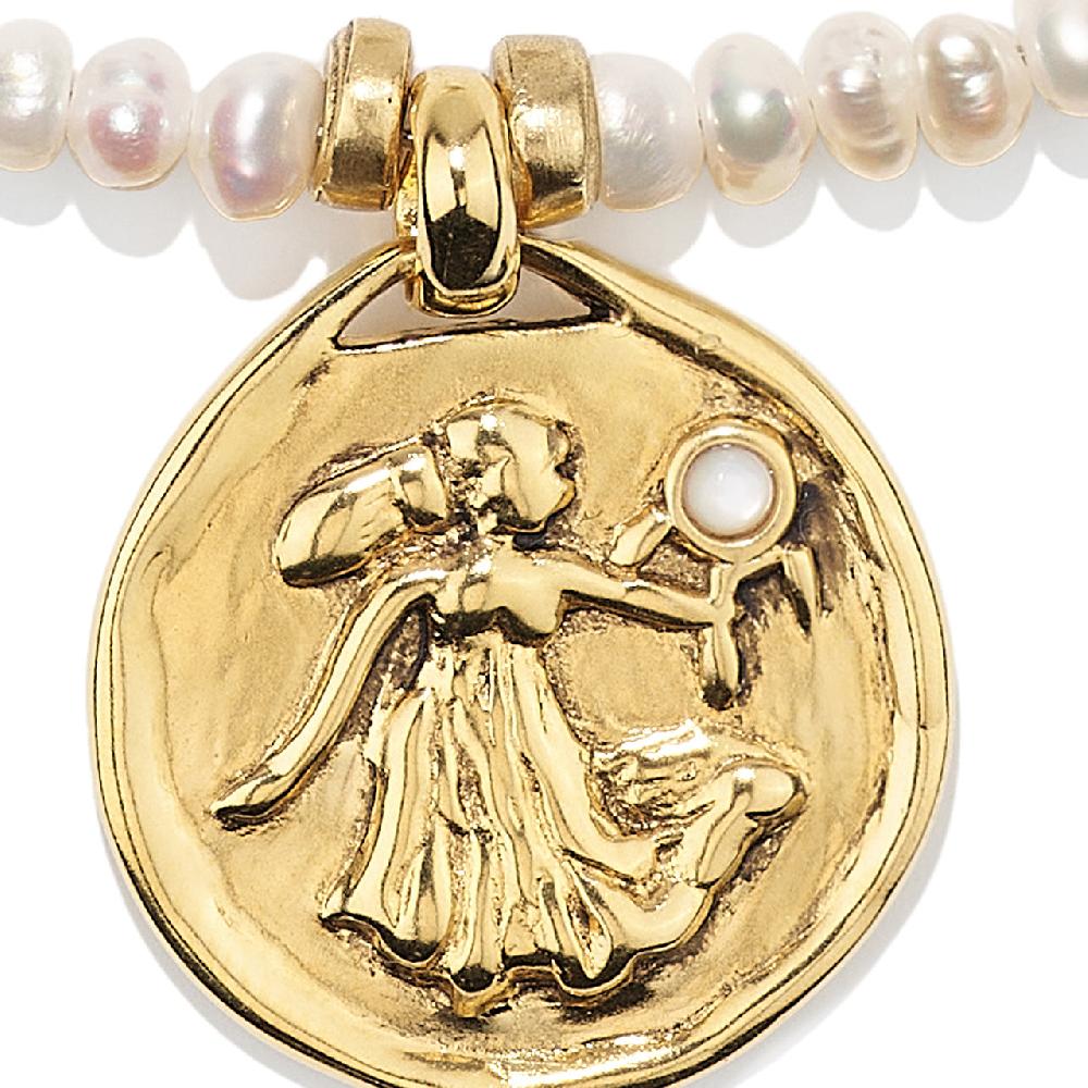 Goossens Paris Collier Perles Astro Vierge