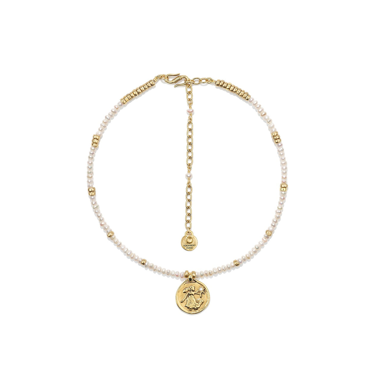 goossens paris Collier Perles Astro Vierge