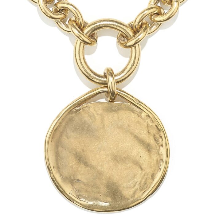 Goossens Paris Collier Talisman Médaille