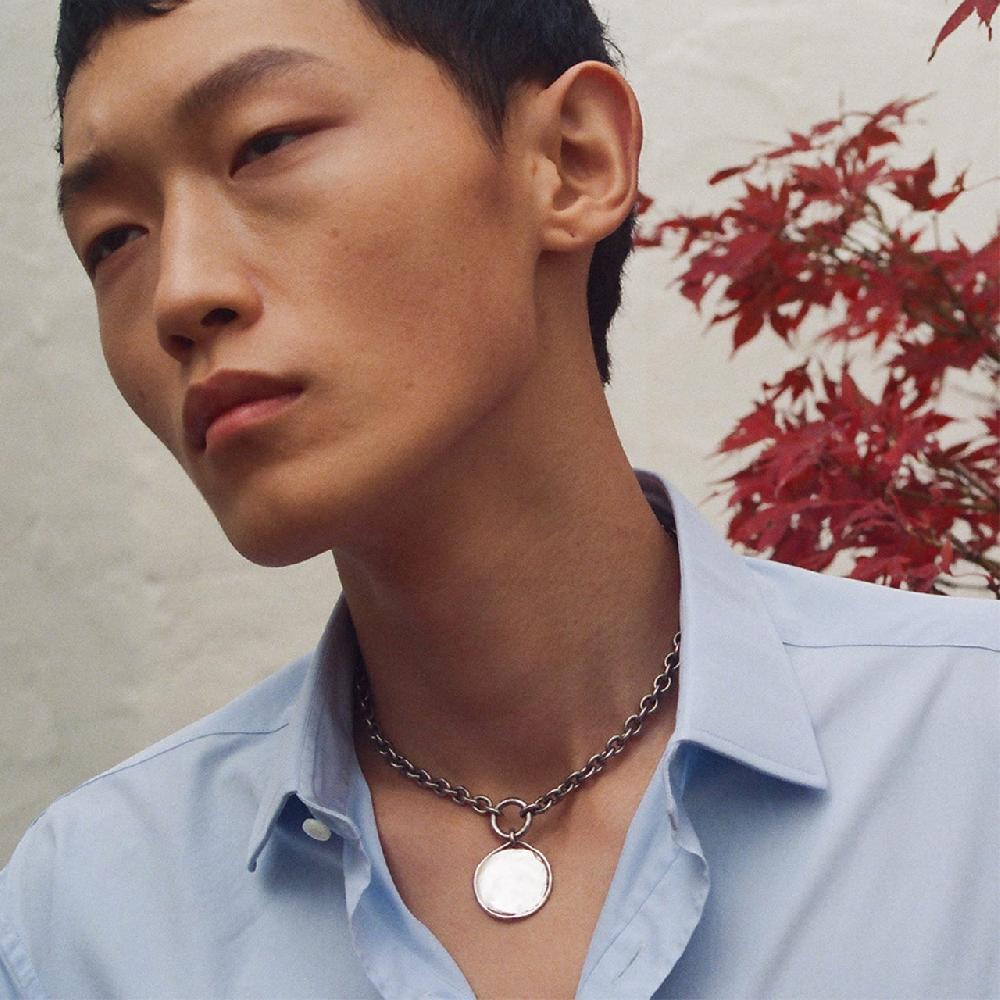 Goossens Paris Collier Talisman Médaille