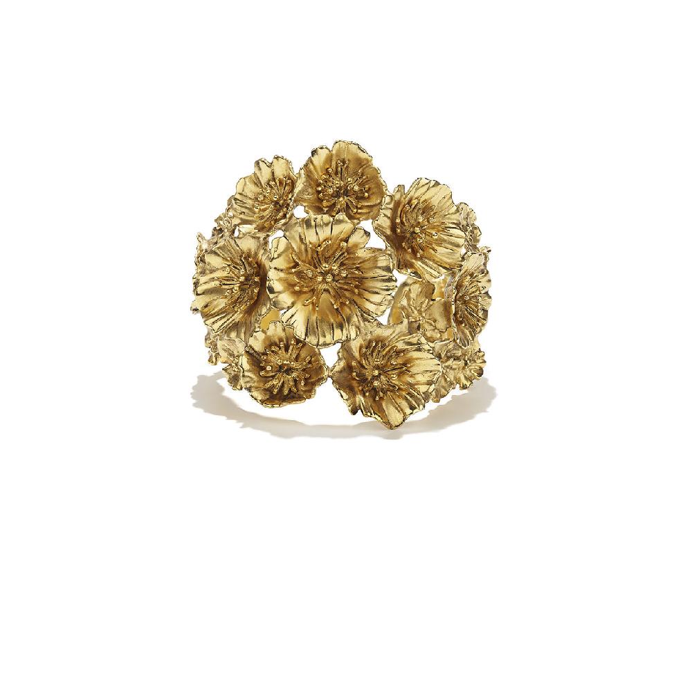 goossens paris Manchette Fleur de Pavot