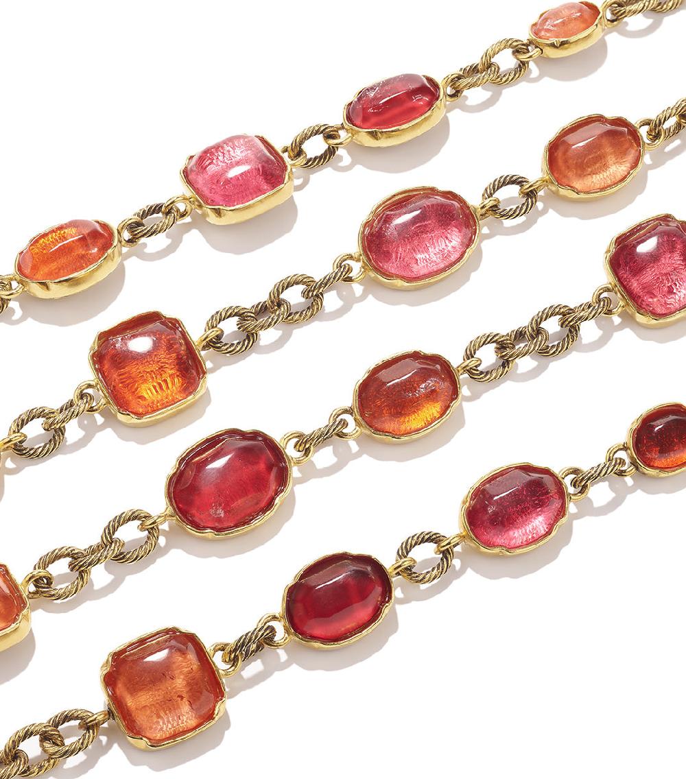 Goossens Paris Sautoir Cabochons