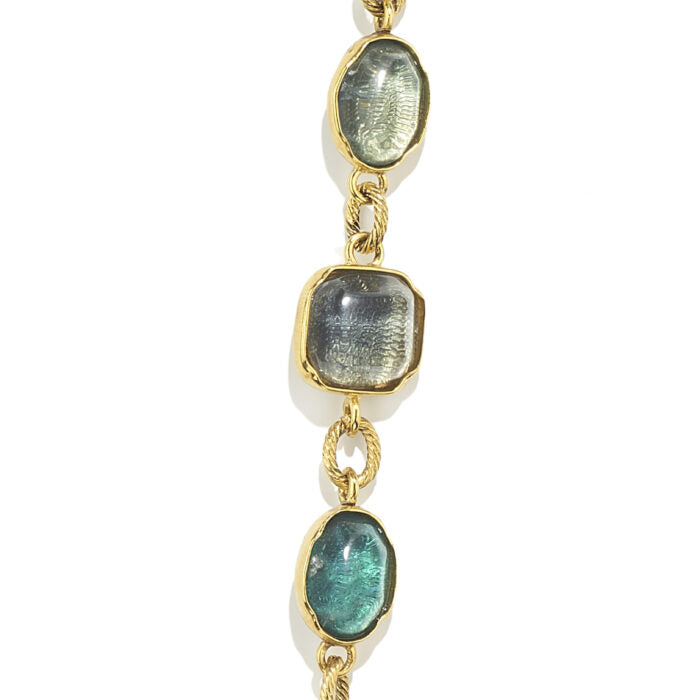 Goossens Paris Sautoir Rainbow Cabochons