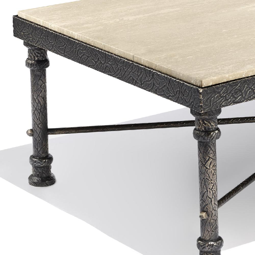 Goossens Paris Table Basse Granit En Travertin