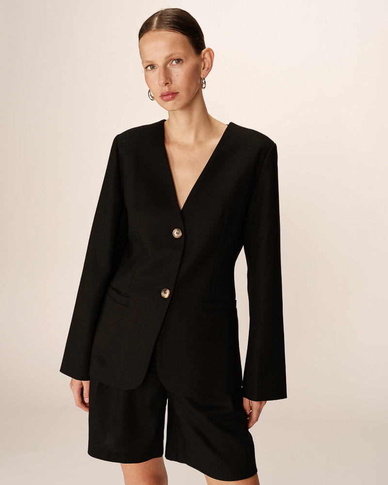 grace & mila BLAZER NOIR PAYTON