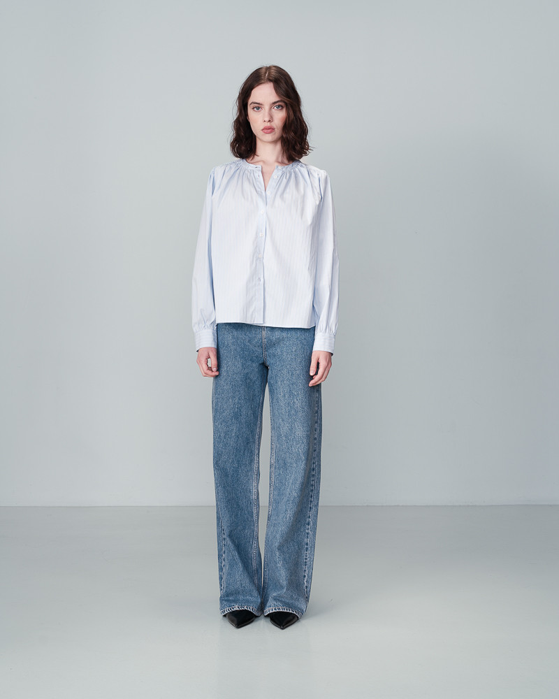 grace & mila BLOUSE BLEU NOREEN