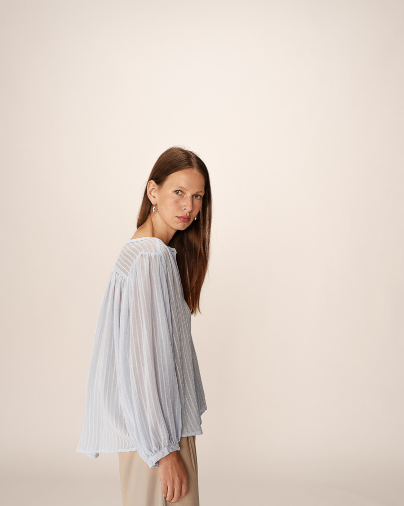 Grace & Mila BLOUSE BLEU POESIE