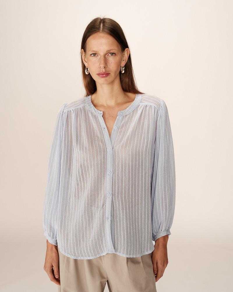 grace & mila BLOUSE BLEU POESIE