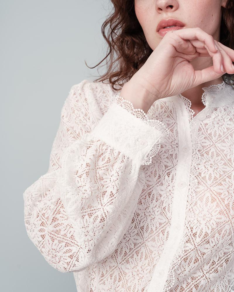 grace & mila BLOUSE ECRU NORA