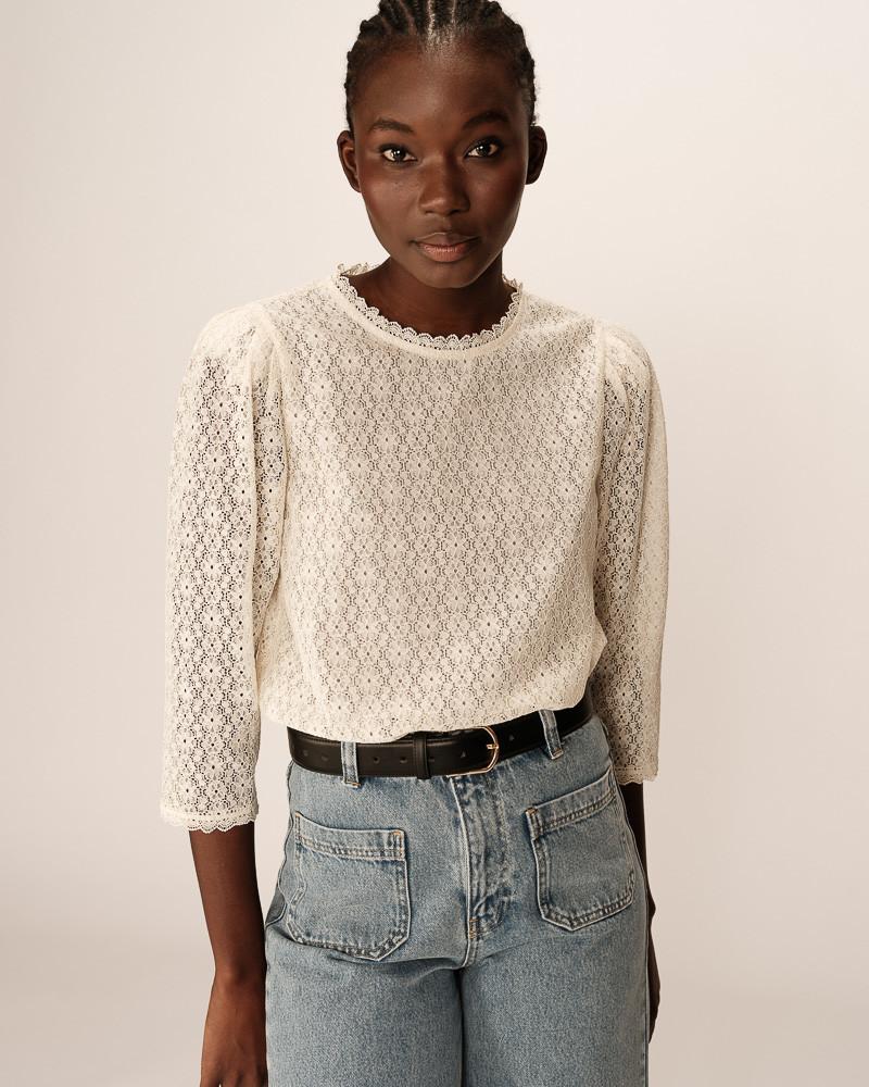 grace & mila BLOUSE ECRU PHEDRE