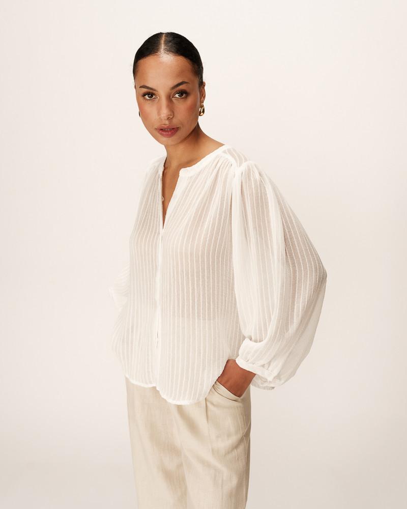 Grace & Mila BLOUSE ECRU POESIE