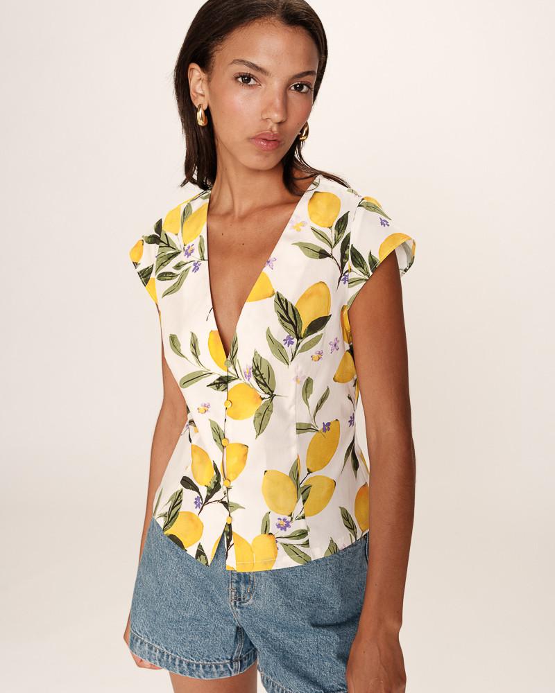 grace & mila BLOUSE ECRU REMY