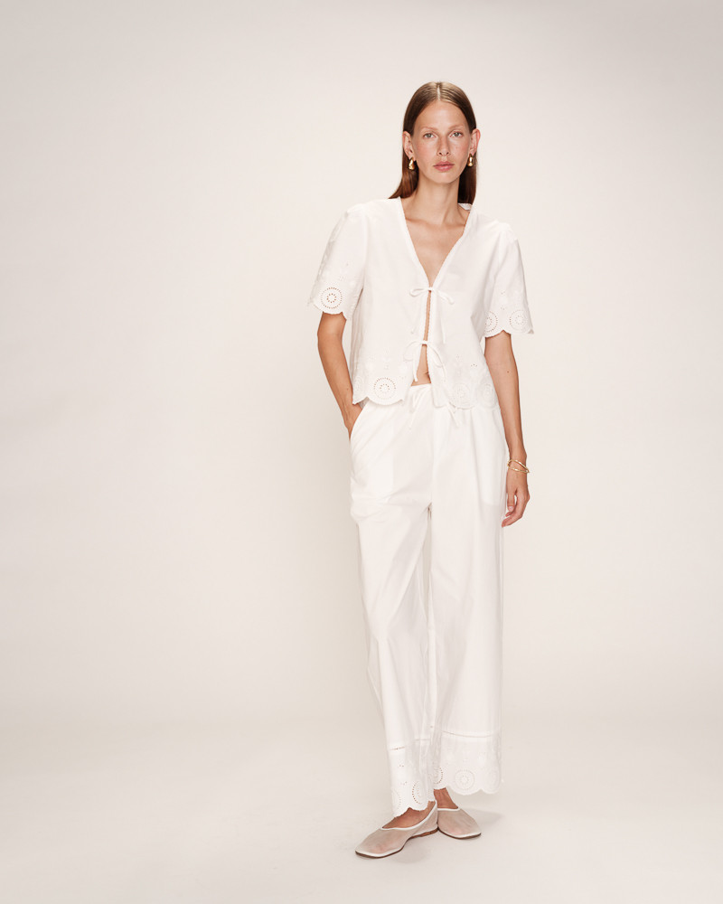 Grace & Mila BLOUSE ECRU ROSIE