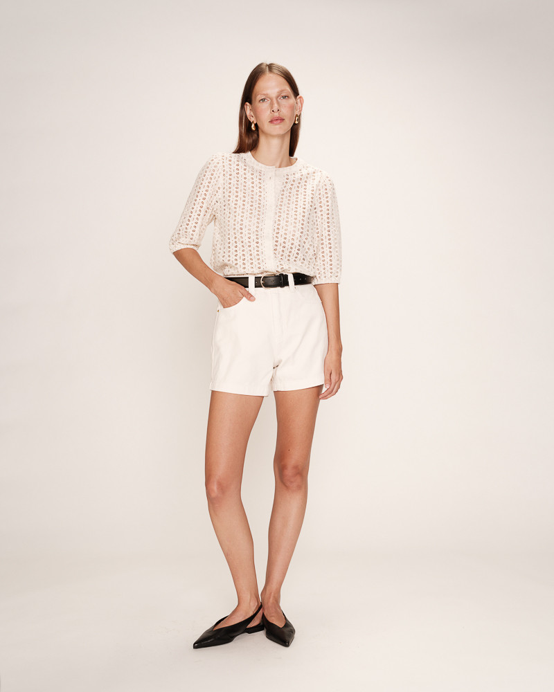 Grace & Mila BLOUSE ECRU ROYALE