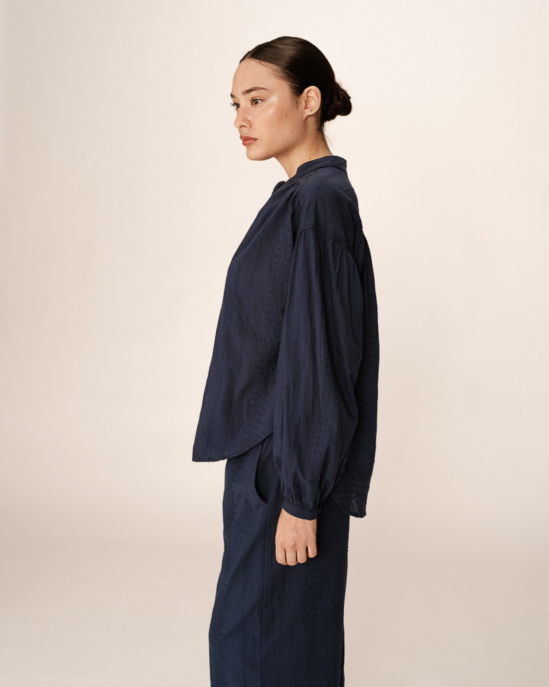 Grace & Mila BLOUSE MARINE PERSIA