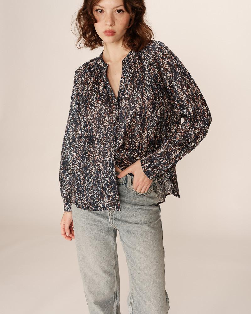 Grace & Mila BLOUSE MARINE PLATANE