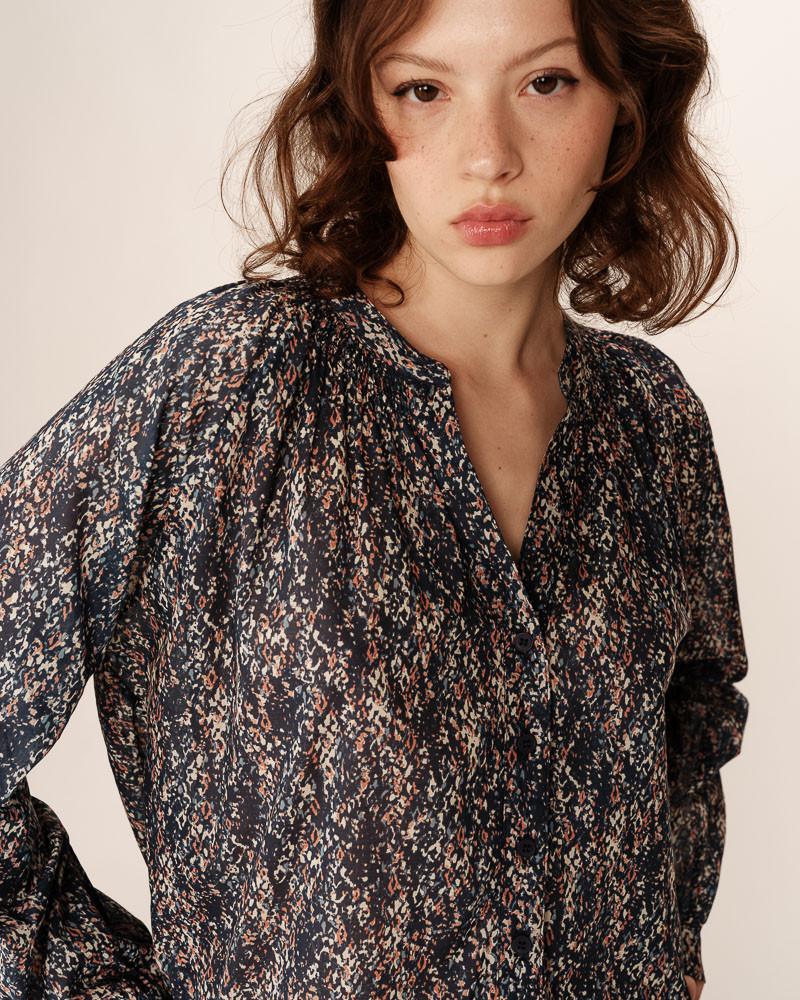 grace & mila BLOUSE MARINE PLATANE