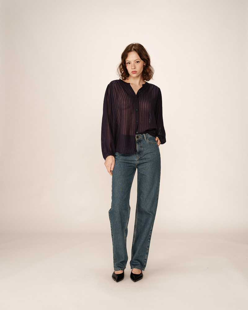 Grace & Mila BLOUSE MARINE POESIE