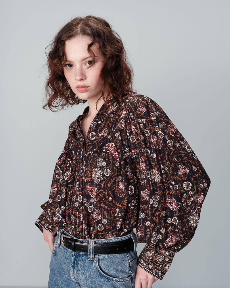 grace & mila BLOUSE NOIR NUNCAS