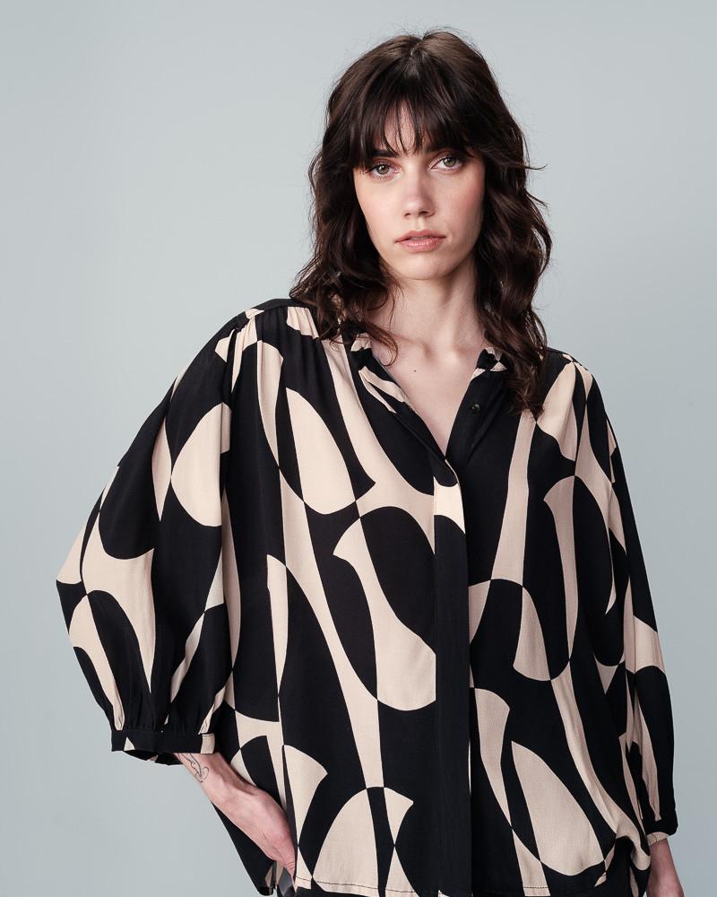 Grace & Mila BLOUSE NOIR NYMPHEA