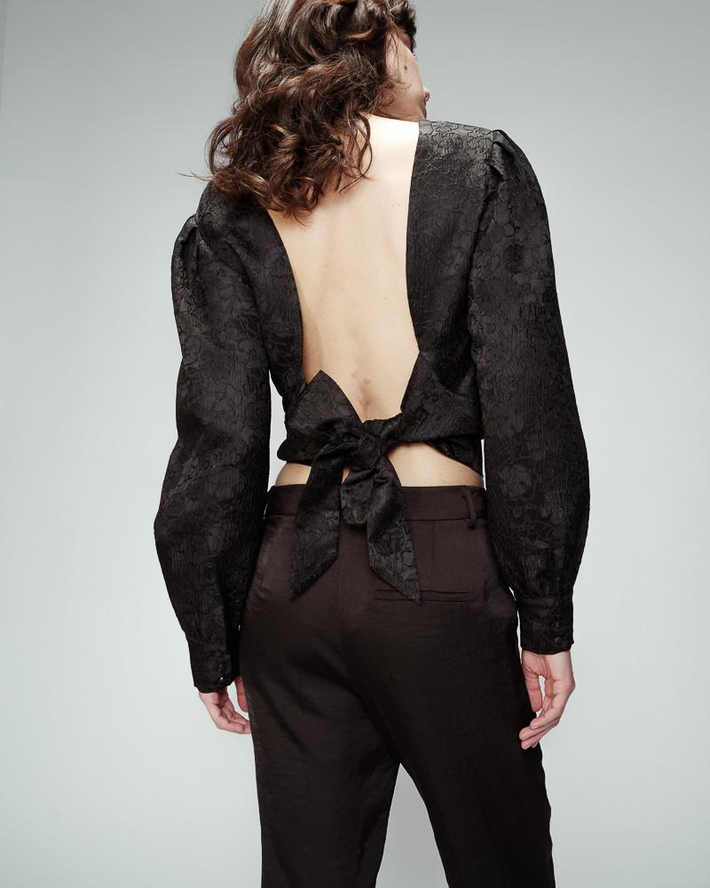 Grace & Mila BLOUSE NOIR OLLY