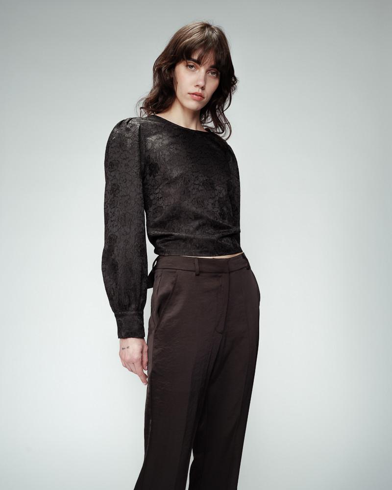 grace & mila BLOUSE NOIR OLLY