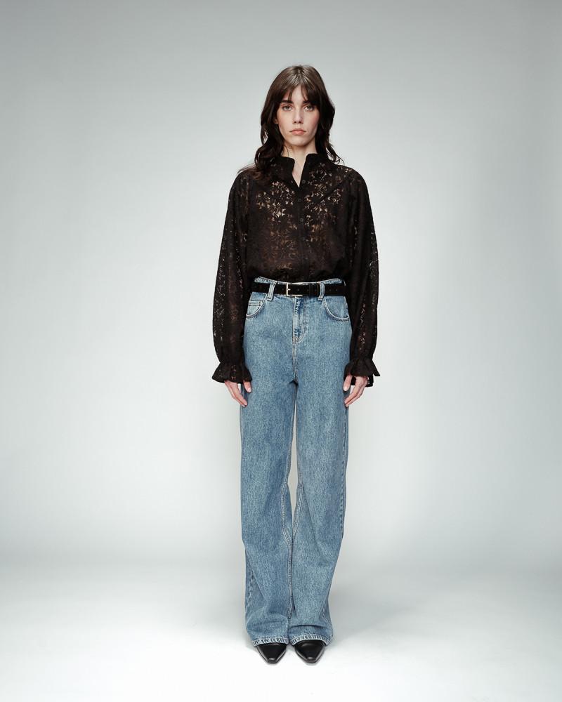 Grace & Mila BLOUSE NOIR ORNELLA