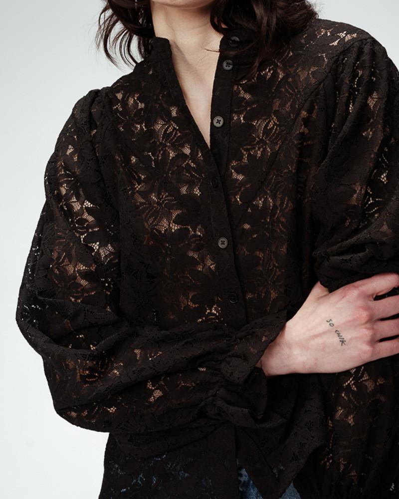 Grace & Mila BLOUSE NOIR ORNELLA